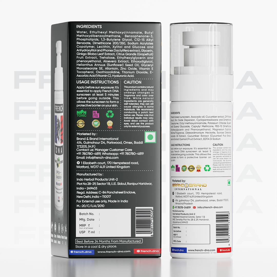 Sunscreen SPF- 50++++ | Paraben Free | Sulphate Free