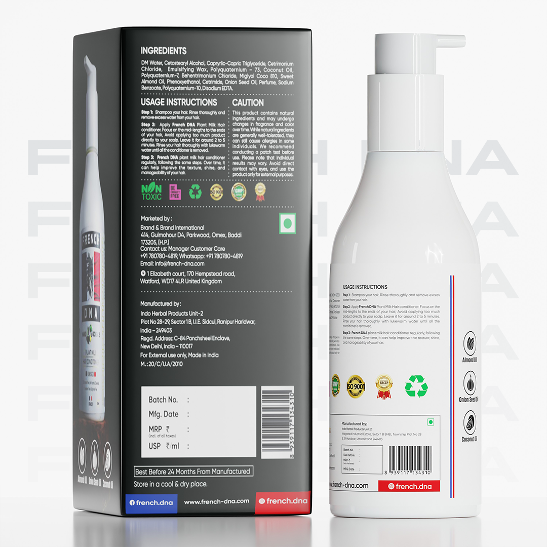 Plant Milk Hair Conditioner | With 0% Sulphate and Paraben