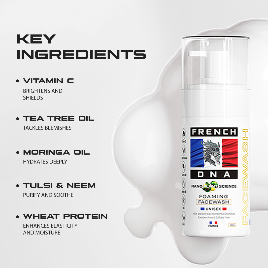 Foaming Face Wash | 100% Steroid Free | No Harmful Chemicals