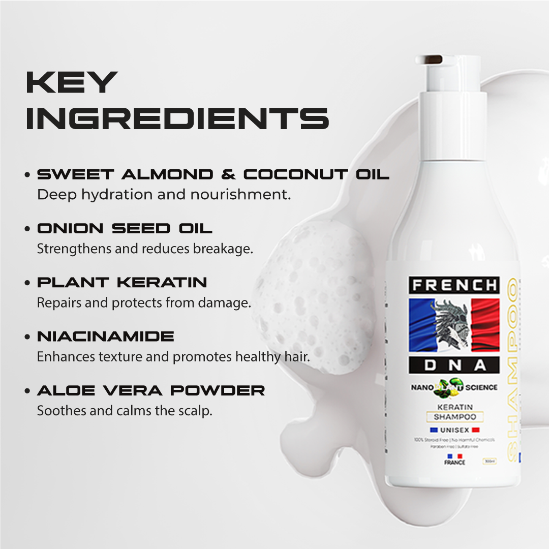 Keratin Shampoo | No Harmful Chemicals No Steroids | Free Shipping | Delivery in 3–5 Days | COD Available | Easy Returns