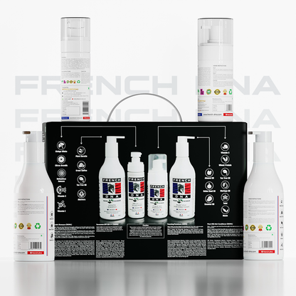 Face Wash + Sunscreen SPF 50 + Keratin Shampoo + Conditioner [4-in-1]