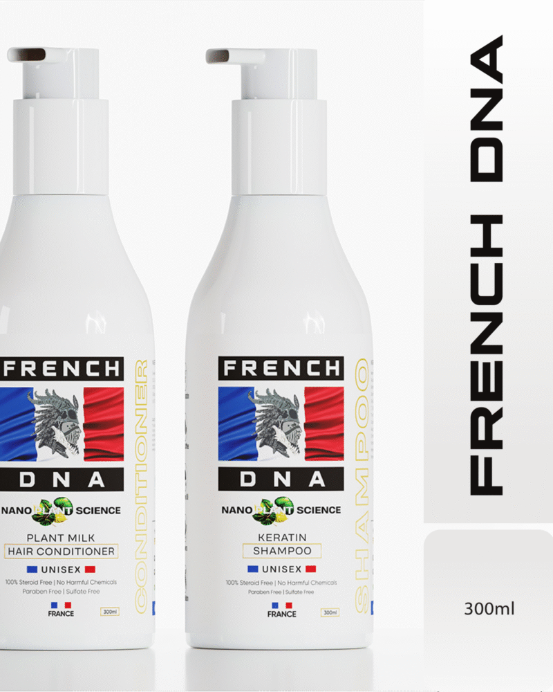 Keratin Shampoo + Plant Milk Hair Conditioner Combo [2-in-1]