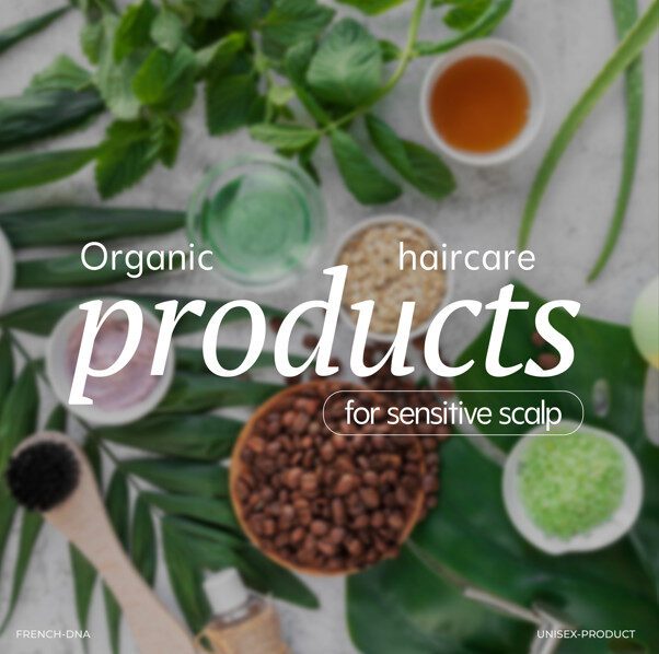 Organic Haircare Products for Sensitive Scalps