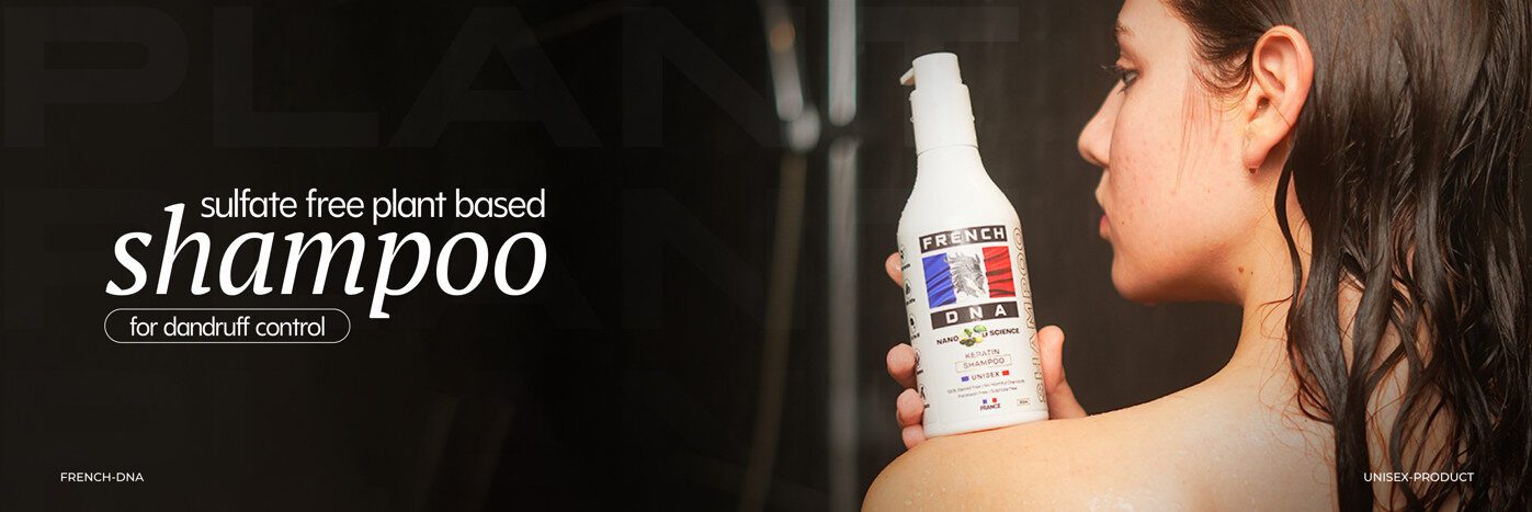 Sulfate-Free, Plant-Based Shampoo for Dandruff Control