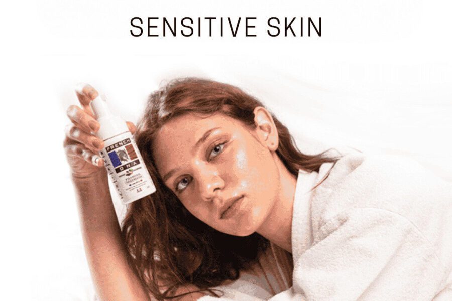 Organic Skincare Set For Dry Sensitive Skin
