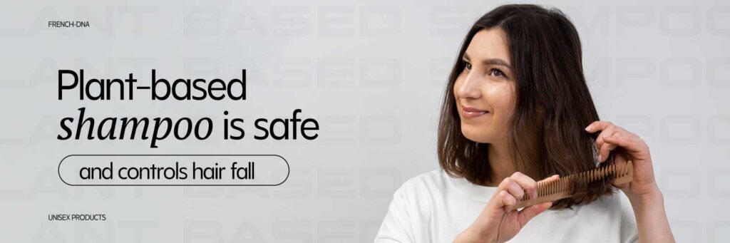 Plant-Based Shampoo is safe and controls hair fall